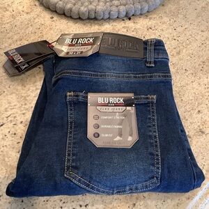 Men's Blue Jeans 30 x 31 Blu Rock New With Tags Slim Fit